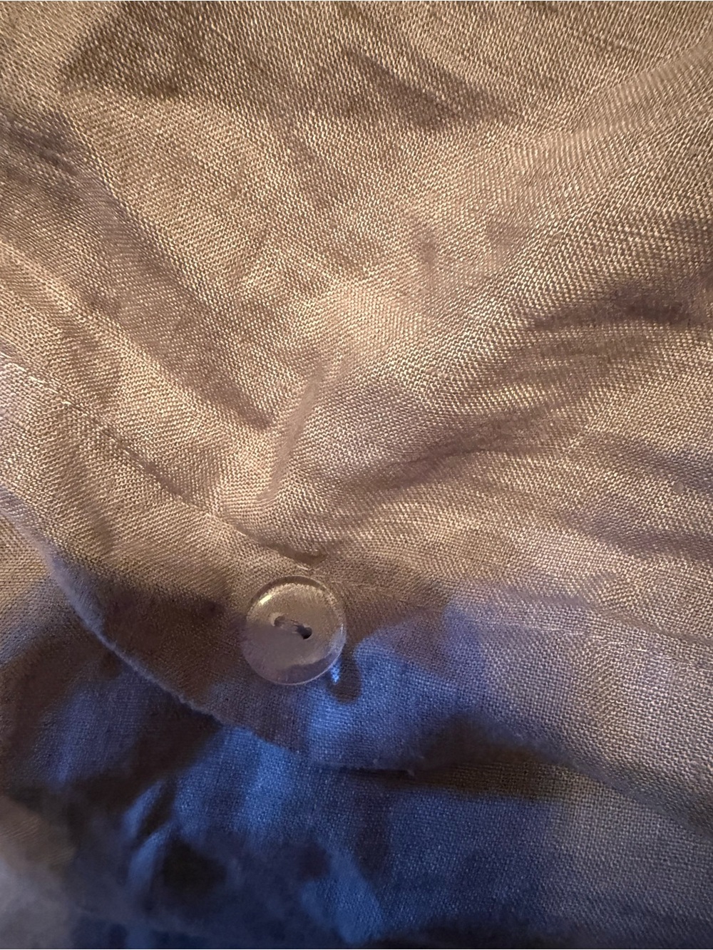 Echelon Washed Belgian Linen Duvet Cover King — Gray - Picture 8 of 8